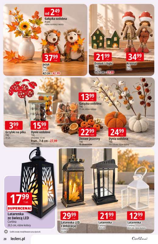 Leclerc - gazetka promocyjna Oferta E.Leclerc od wtorku 06.10 do soboty 17.10 - strona 20