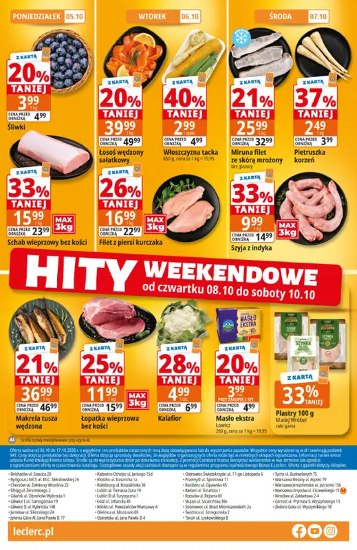 Leclerc - gazetka promocyjna Oferta E.Leclerc od wtorku 06.10 do soboty 17.10 - strona 28