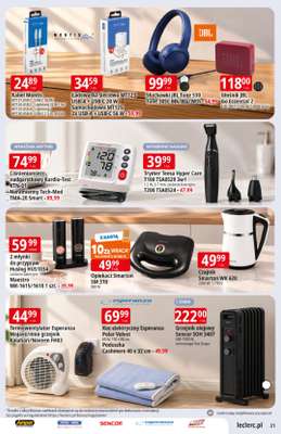 Leclerc - gazetka promocyjna Oferta E.Leclerc od wtorku 06.10 do soboty 17.10 - strona 21