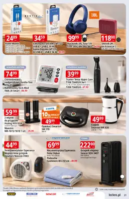 Leclerc - gazetka promocyjna Oferta E.Leclerc od wtorku 06.10 do soboty 17.10 - strona 21