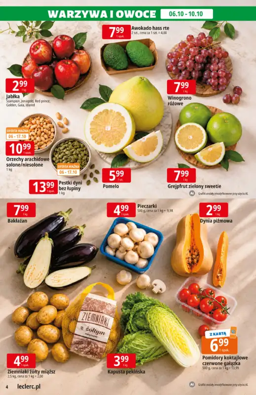 Leclerc - gazetka promocyjna Oferta E.Leclerc od wtorku 06.10 do soboty 17.10 - strona 4