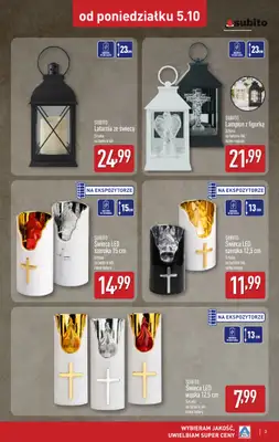 Aldi - gazetka promocyjna Światełko pamięci od poniedziałku 05.10 do soboty 10.10 - strona 3