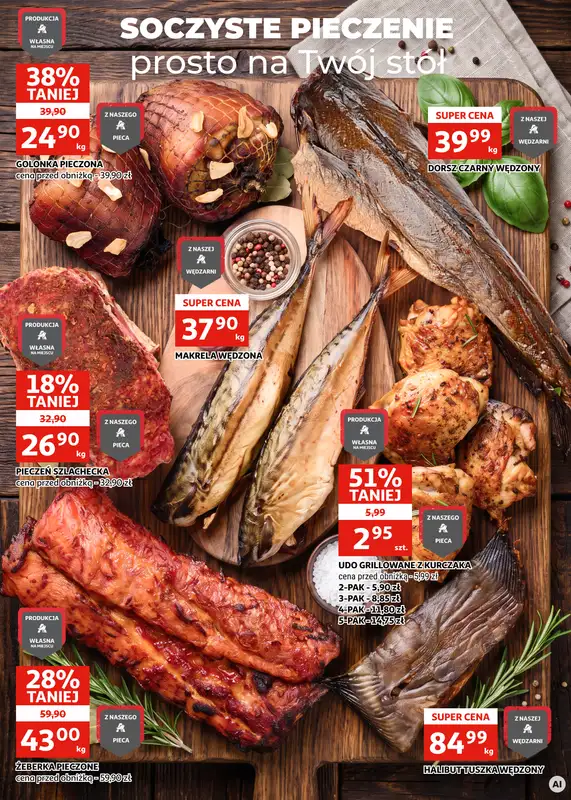 Auchan - gazetka promocyjna Gazetka Zielona Góra I Nasza produkcja, Twój ulubiony smak od środy 07.10 do wtorku 20.10 - strona 4