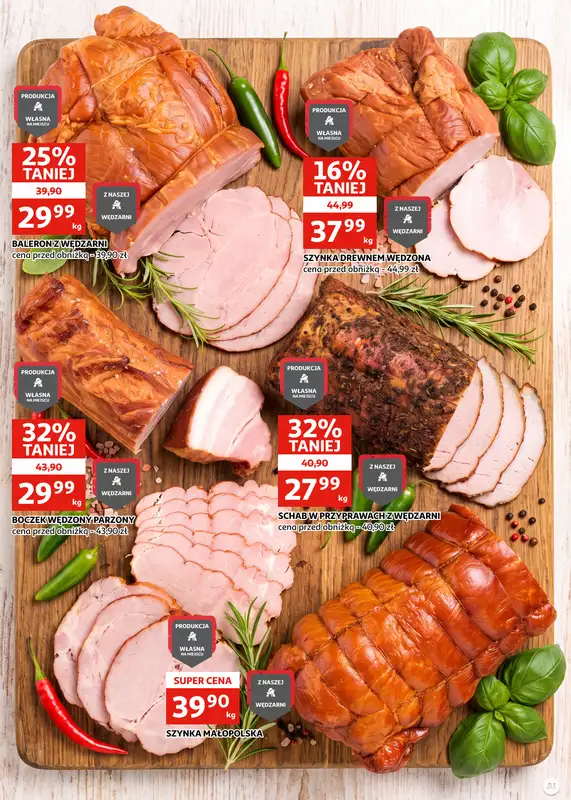 Auchan - gazetka promocyjna Gazetka Zielona Góra I Nasza produkcja, Twój ulubiony smak od środy 07.10 do wtorku 20.10 - strona 3
