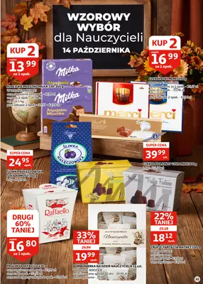 Auchan - gazetka promocyjna Gazetka Zielona Góra I Nasza produkcja, Twój ulubiony smak od środy 07.10 do wtorku 20.10 - strona 19