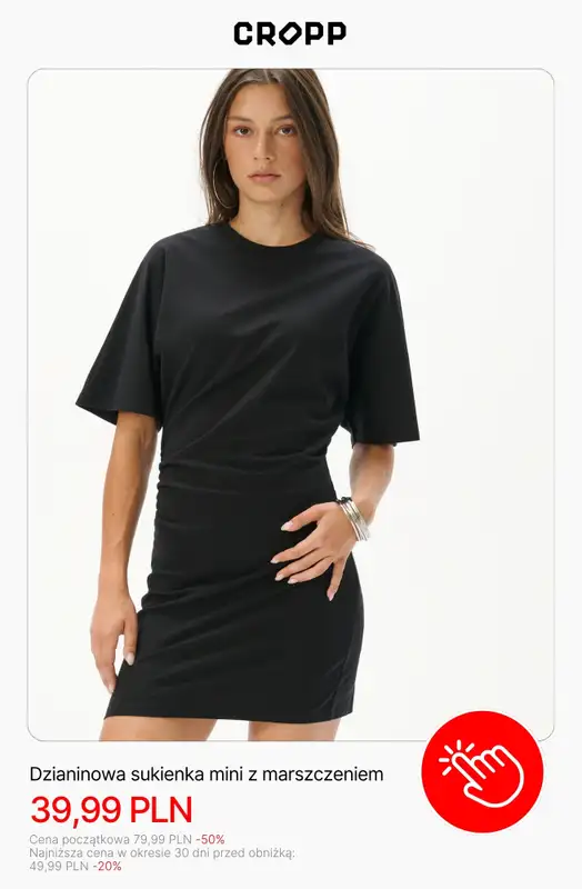 Cropp - gazetka promocyjna MID SEASON SALE od piątku 02.10  - strona 4