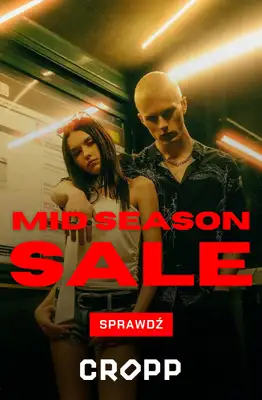 Cropp - gazetka promocyjna MID SEASON SALE od piątku 02.10 
