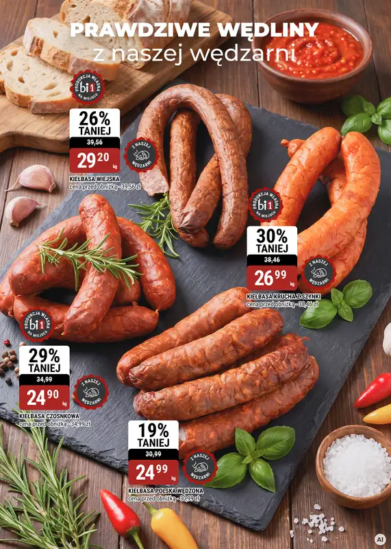 bi1 - gazetka promocyjna Gazetka Bielsko-Biała I Nasza produkcja, Twój ulubiony smak od środy 07.10 do wtorku 20.10 - strona 2