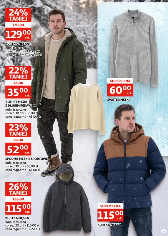 Auchan - gazetka promocyjna Gazetka Racibórz I Kiedy przychodzi zima ... Czas się otulić od środy 07.10 do wtorku 27.10 - strona 7