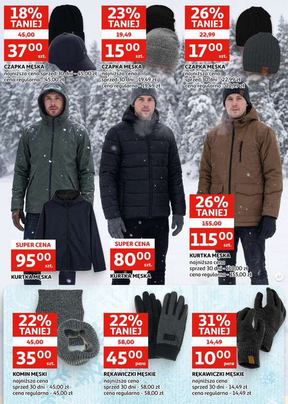 Auchan - gazetka promocyjna Gazetka Zielona Góra I Kiedy przychodzi zima ... Czas się otulić od środy 07.10 do wtorku 27.10 - strona 8