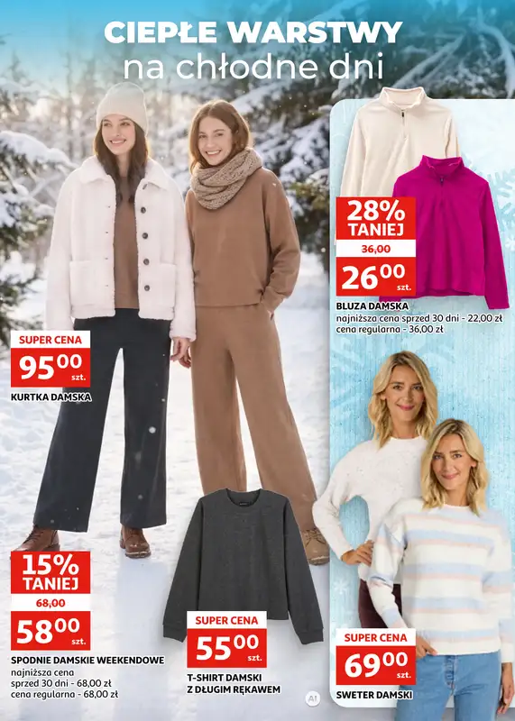 Auchan - gazetka promocyjna Gazetka Zielona Góra I Kiedy przychodzi zima ... Czas się otulić od środy 07.10 do wtorku 27.10 - strona 2