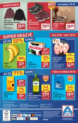 Aldi - gazetka promocyjna Weekend super cen w Aldi! od czwartku 08.10 do soboty 10.10 - strona 15