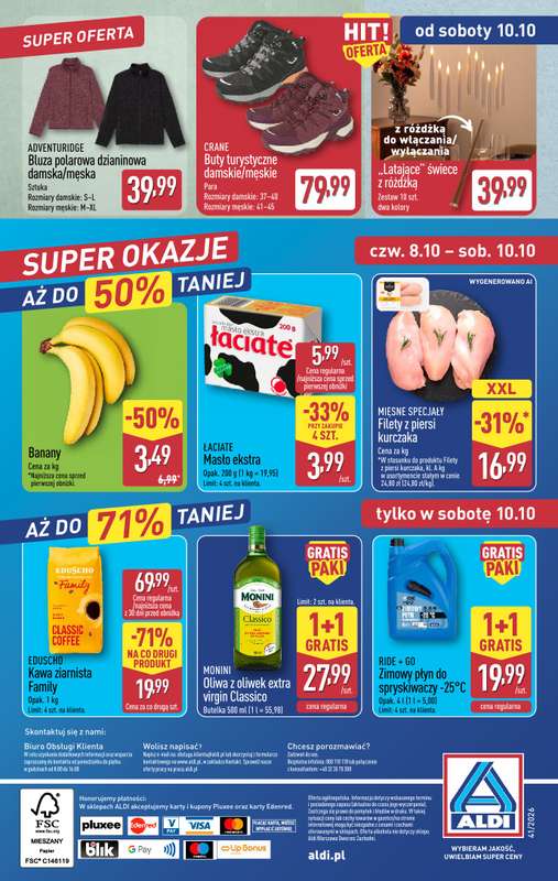 Aldi - gazetka promocyjna Weekend super cen w Aldi! od czwartku 08.10 do soboty 10.10 - strona 15