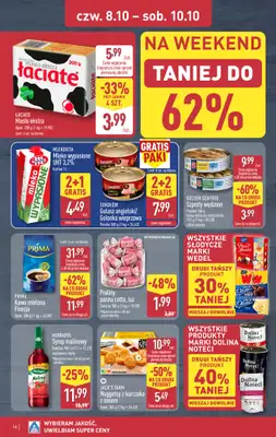 Aldi - gazetka promocyjna Weekend super cen w Aldi! od czwartku 08.10 do soboty 10.10 - strona 14