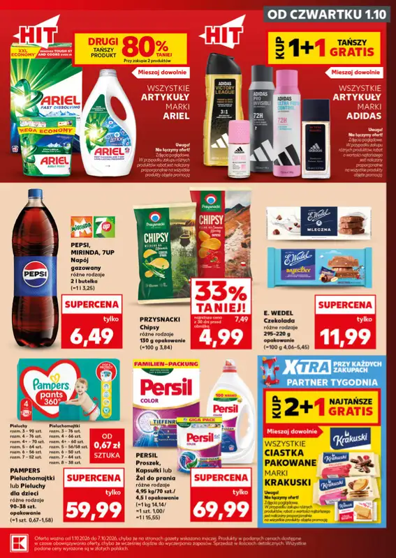 Kaufland - gazetka promocyjna Mocny Start od poniedziałku 05.10 do środy 07.10 - strona 11