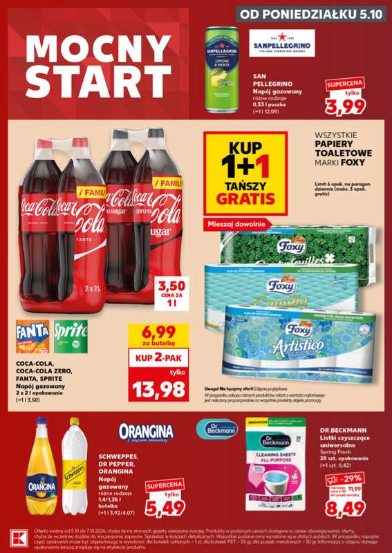 Kaufland - gazetka promocyjna Mocny Start od poniedziałku 05.10 do środy 07.10 - strona 5