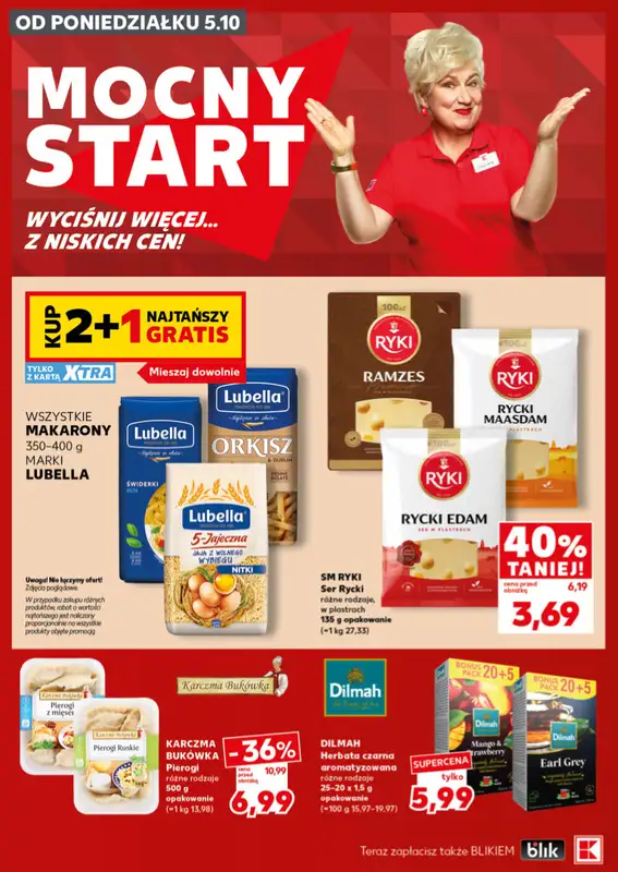 Kaufland - gazetka promocyjna Mocny Start od poniedziałku 05.10 do środy 07.10 - strona 4