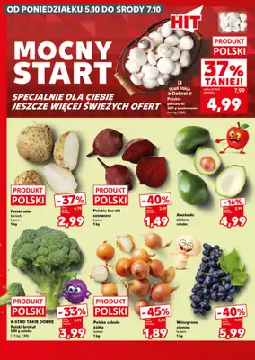 Kaufland - gazetka promocyjna Mocny Start od poniedziałku 05.10 do środy 07.10 - strona 2