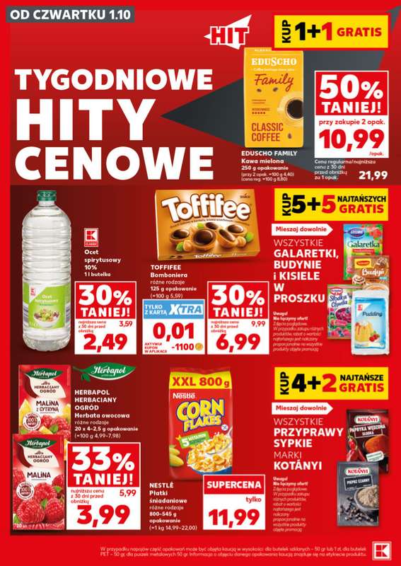 Kaufland - gazetka promocyjna Mocny Start od poniedziałku 05.10 do środy 07.10 - strona 10