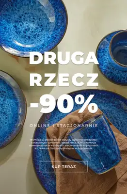home&you - gazetka promocyjna Druga rzecz -90% od piątku 02.10 do wtorku 06.10