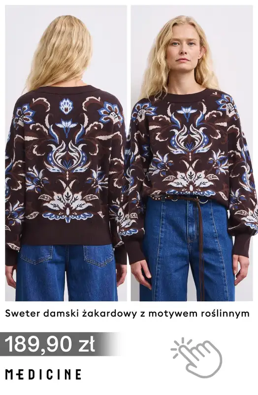 Medicine - gazetka promocyjna Ciepłe swetry i bluzy dla niej od piątku 02.10 do poniedziałku 12.10 - strona 8