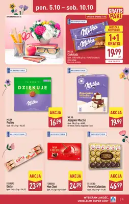Aldi - gazetka promocyjna Upominki na Dzień Nauczyciela w super cenach! od poniedziałku 05.10 do soboty 10.10 - strona 3
