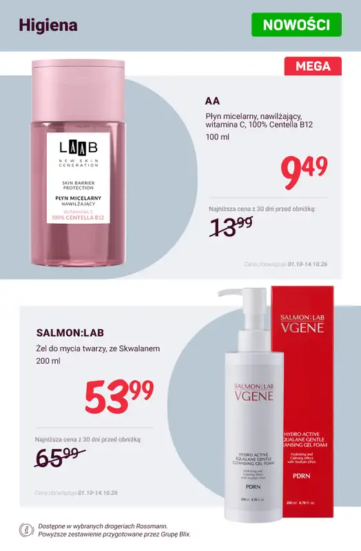 Rossmann - gazetka promocyjna Nowości na promocji! od soboty 03.10 do środy 07.10 - strona 9