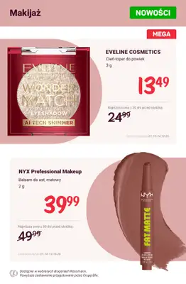 Rossmann - gazetka promocyjna Nowości na promocji! od soboty 03.10 do środy 07.10 - strona 3