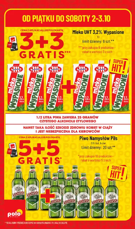 POLOmarket - gazetka promocyjna Super hity na weekend od piątku 02.10 do soboty 03.10 - strona 4