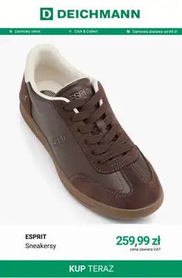 Deichmann - gazetka promocyjna -20% na nieprzecenione sneakersy od soboty 03.10 do niedzieli 04.10 - strona 7