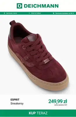 Deichmann - gazetka promocyjna -20% na nieprzecenione sneakersy od soboty 03.10 do niedzieli 04.10 - strona 4