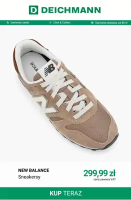 Deichmann - gazetka promocyjna -20% na nieprzecenione sneakersy od soboty 03.10 do niedzieli 04.10 - strona 6