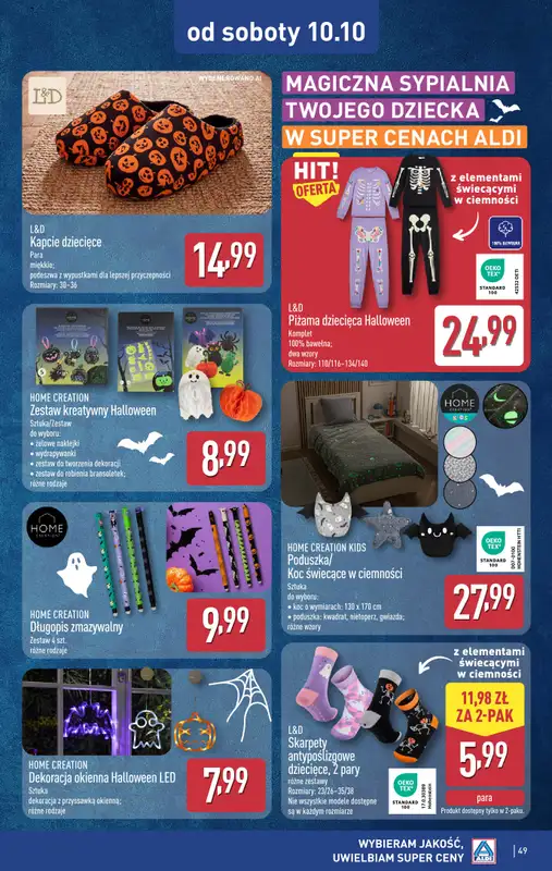 Aldi - gazetka promocyjna Pełny katalog! od poniedziałku 05.10 do soboty 10.10 - strona 49