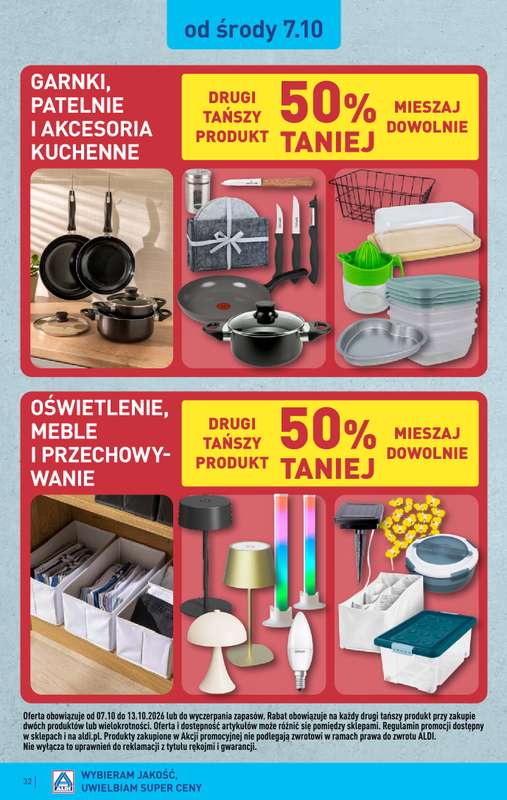 Aldi - gazetka promocyjna Pełny katalog! od poniedziałku 05.10 do soboty 10.10 - strona 32