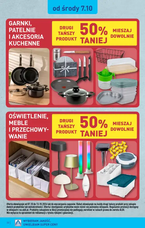 Aldi - gazetka promocyjna Pełny katalog! od poniedziałku 05.10 do soboty 10.10 - strona 32