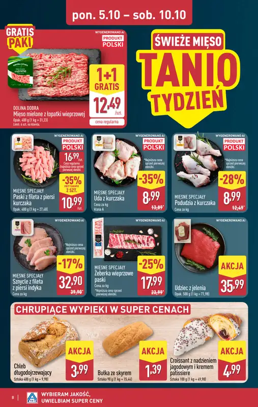 Aldi - gazetka promocyjna Pełny katalog! od poniedziałku 05.10 do soboty 10.10 - strona 8