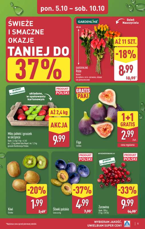 Aldi - gazetka promocyjna Pełny katalog! od poniedziałku 05.10 do soboty 10.10 - strona 5