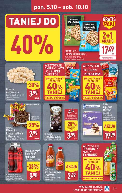 Aldi - gazetka promocyjna Pełny katalog! od poniedziałku 05.10 do soboty 10.10 - strona 25