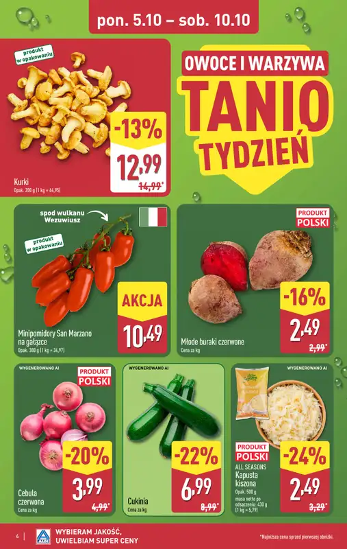 Aldi - gazetka promocyjna Pełny katalog! od poniedziałku 05.10 do soboty 10.10 - strona 4