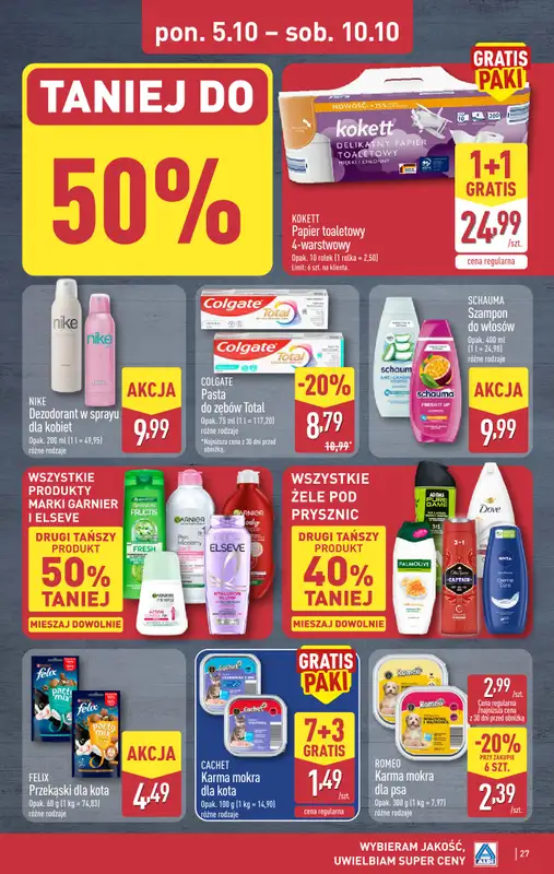 Aldi - gazetka promocyjna Pełny katalog! od poniedziałku 05.10 do soboty 10.10 - strona 27