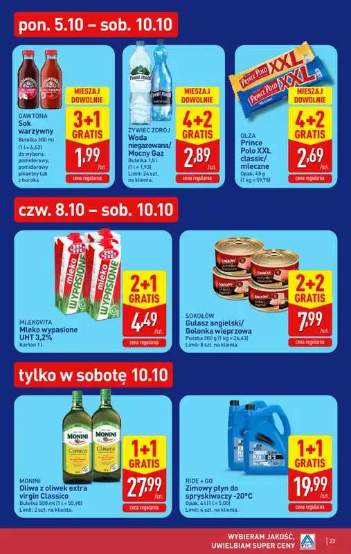 Aldi - gazetka promocyjna Pełny katalog! od poniedziałku 05.10 do soboty 10.10 - strona 23