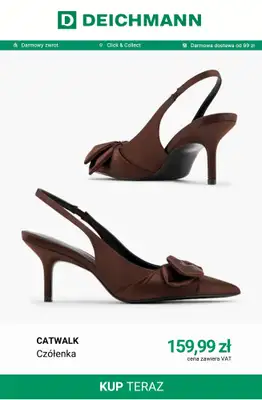 Deichmann - gazetka promocyjna Brązowe czółenka od niedzieli 04.10  - strona 6