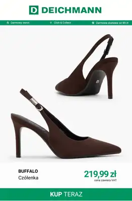 Deichmann - gazetka promocyjna Brązowe czółenka od niedzieli 04.10  - strona 3