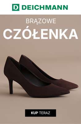 Deichmann - gazetka promocyjna Brązowe czółenka od niedzieli 04.10 