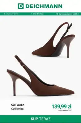 Deichmann - gazetka promocyjna Brązowe czółenka od niedzieli 04.10  - strona 2
