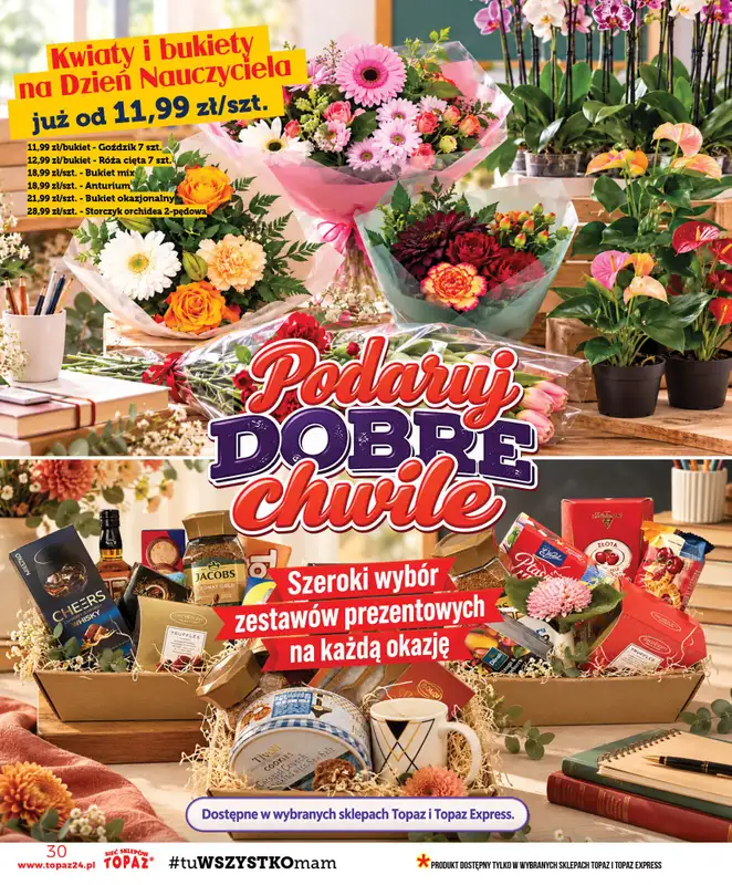 TOPAZ - gazetka promocyjna Gazetka od czwartku 08.10 do środy 14.10 - strona 30