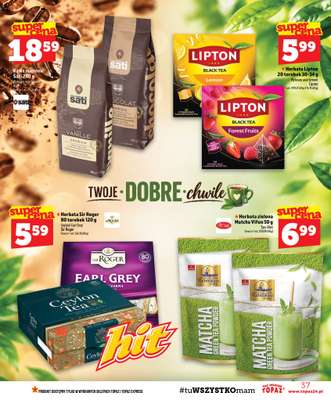 TOPAZ - gazetka promocyjna Gazetka od czwartku 08.10 do środy 14.10 - strona 37