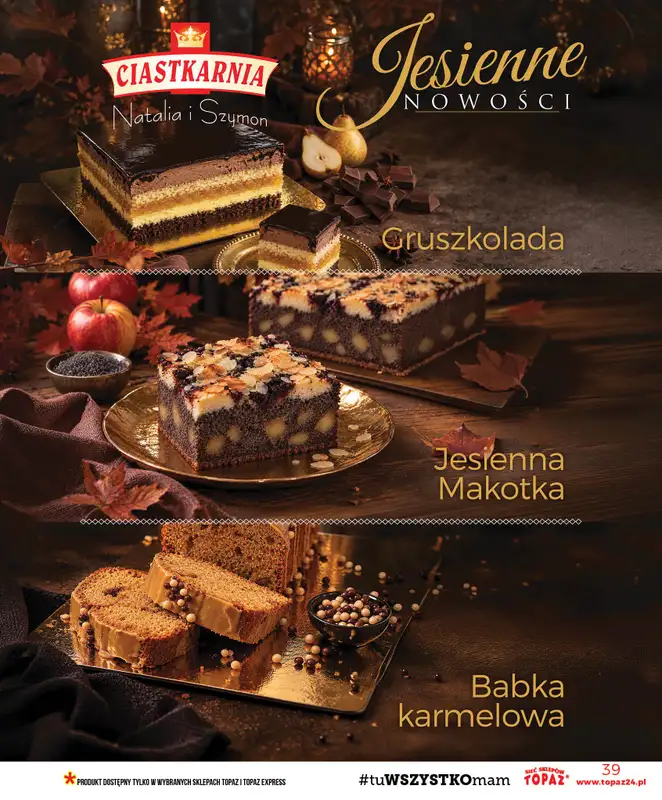 TOPAZ - gazetka promocyjna Gazetka od czwartku 08.10 do środy 14.10 - strona 39