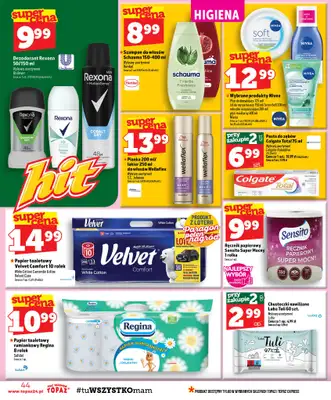 TOPAZ - gazetka promocyjna Gazetka od czwartku 08.10 do środy 14.10 - strona 44