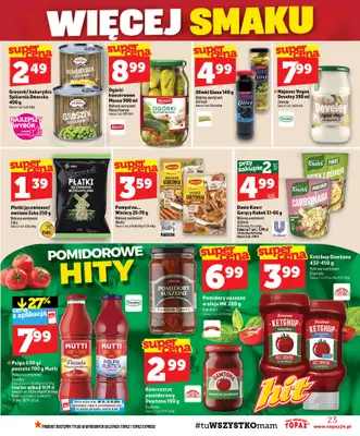 TOPAZ - gazetka promocyjna Gazetka od czwartku 08.10 do środy 14.10 - strona 23